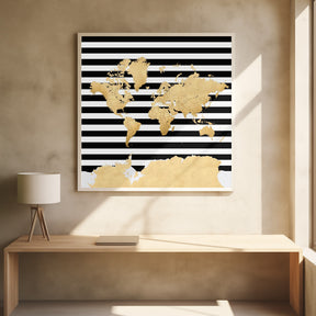 Harper world map Poster