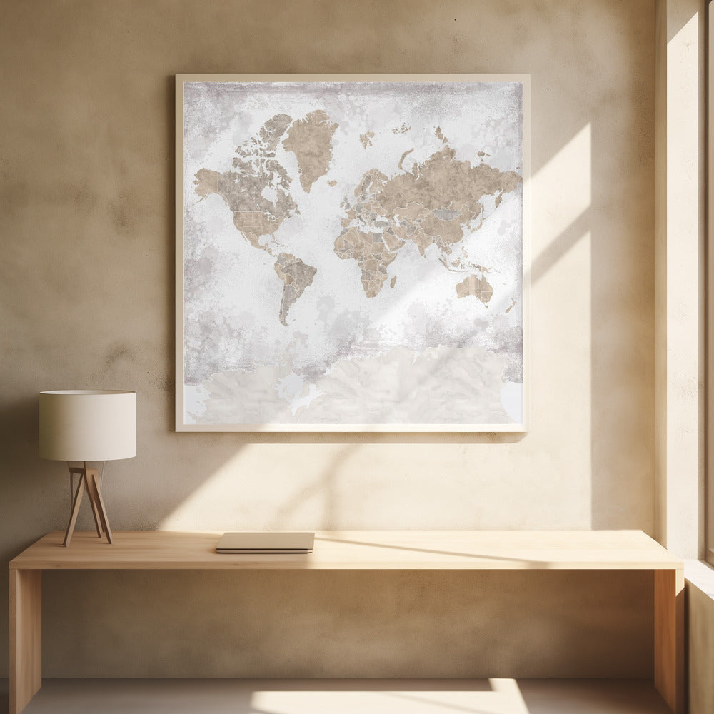 Kacia world map Poster