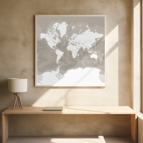 Orien world map Poster