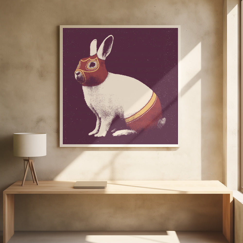 Lapin Catcheur Poster