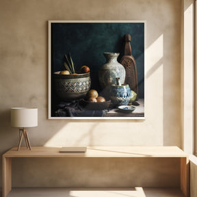 Moroccan Still Life No 1 Poster