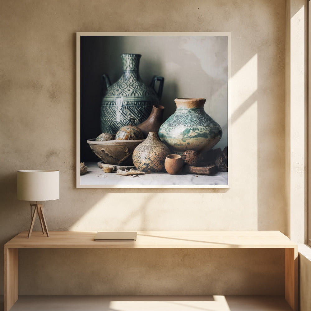 Moroccan Still Life No 11 Poster