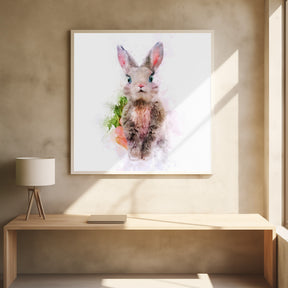 Baby Rabbit Poster