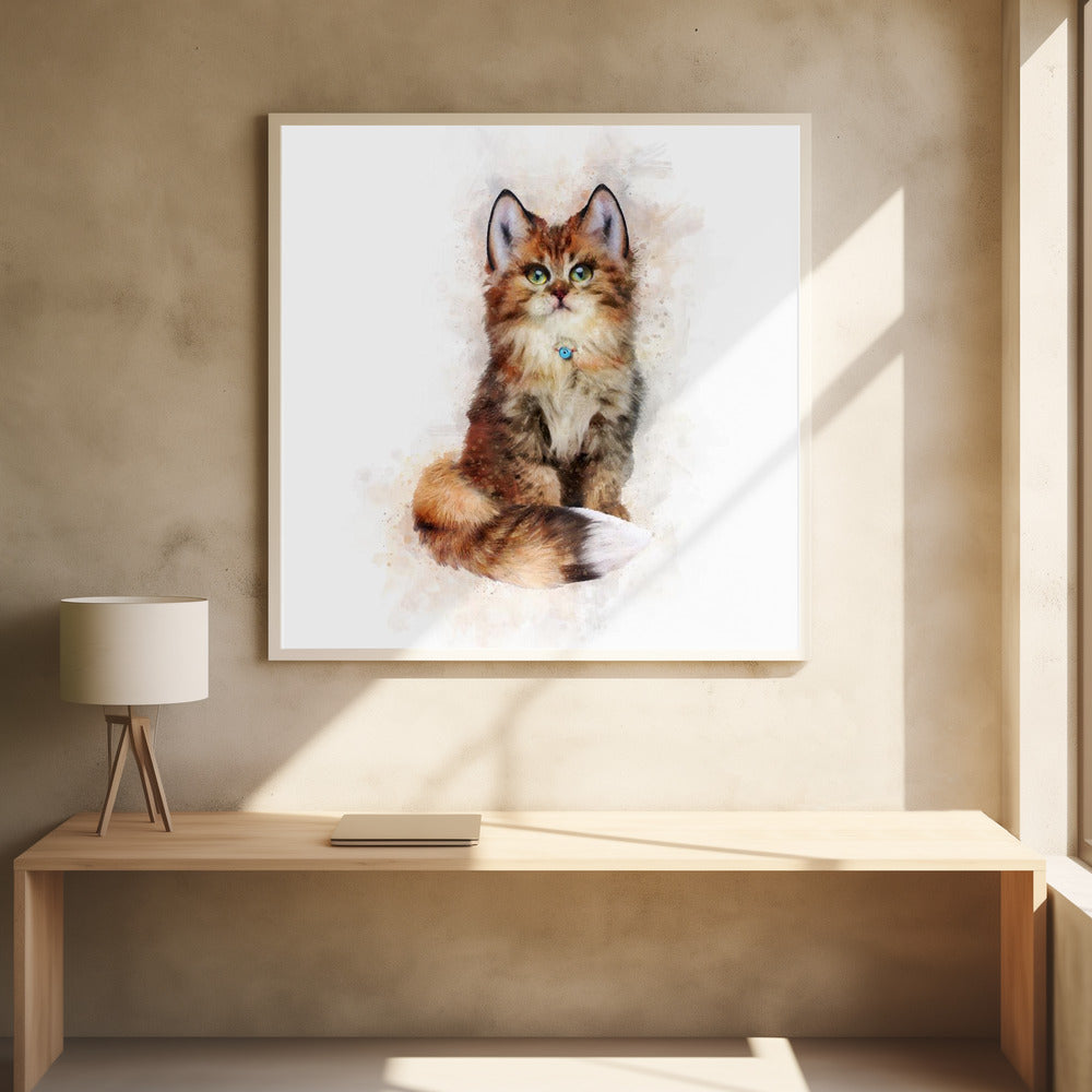 Baby Cat Poster