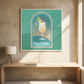 Kokteyl Pina Colada Poster