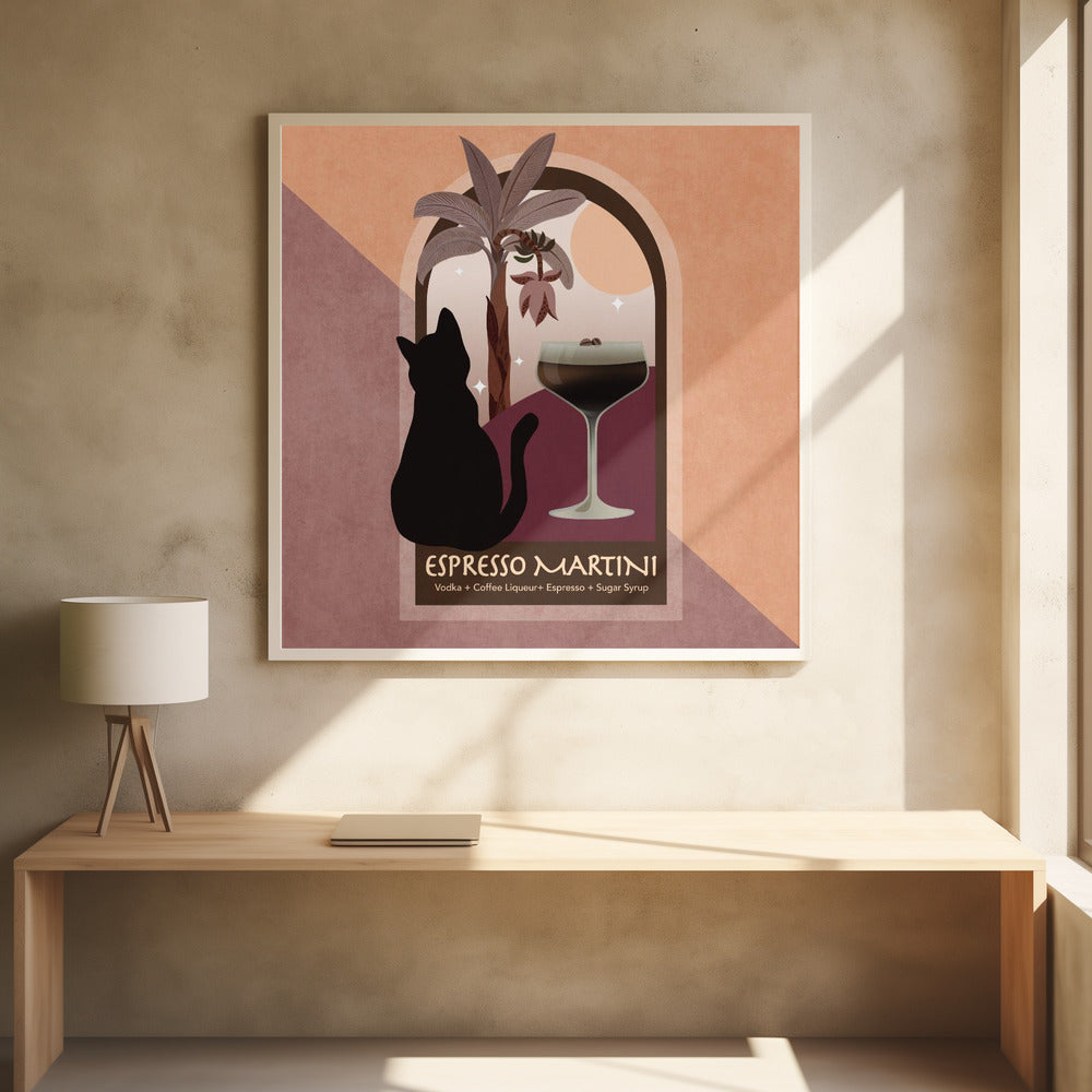 Kokteyl Ezpresso Martini Poster