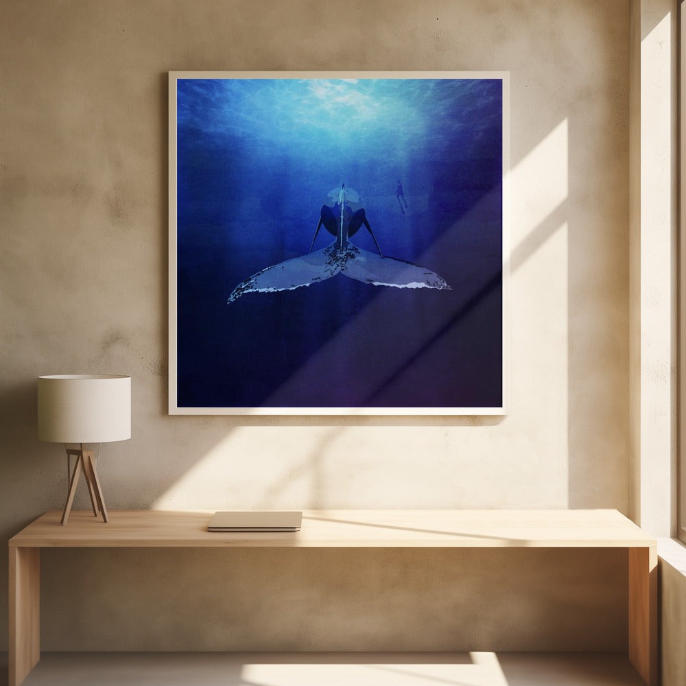 Whale Poster