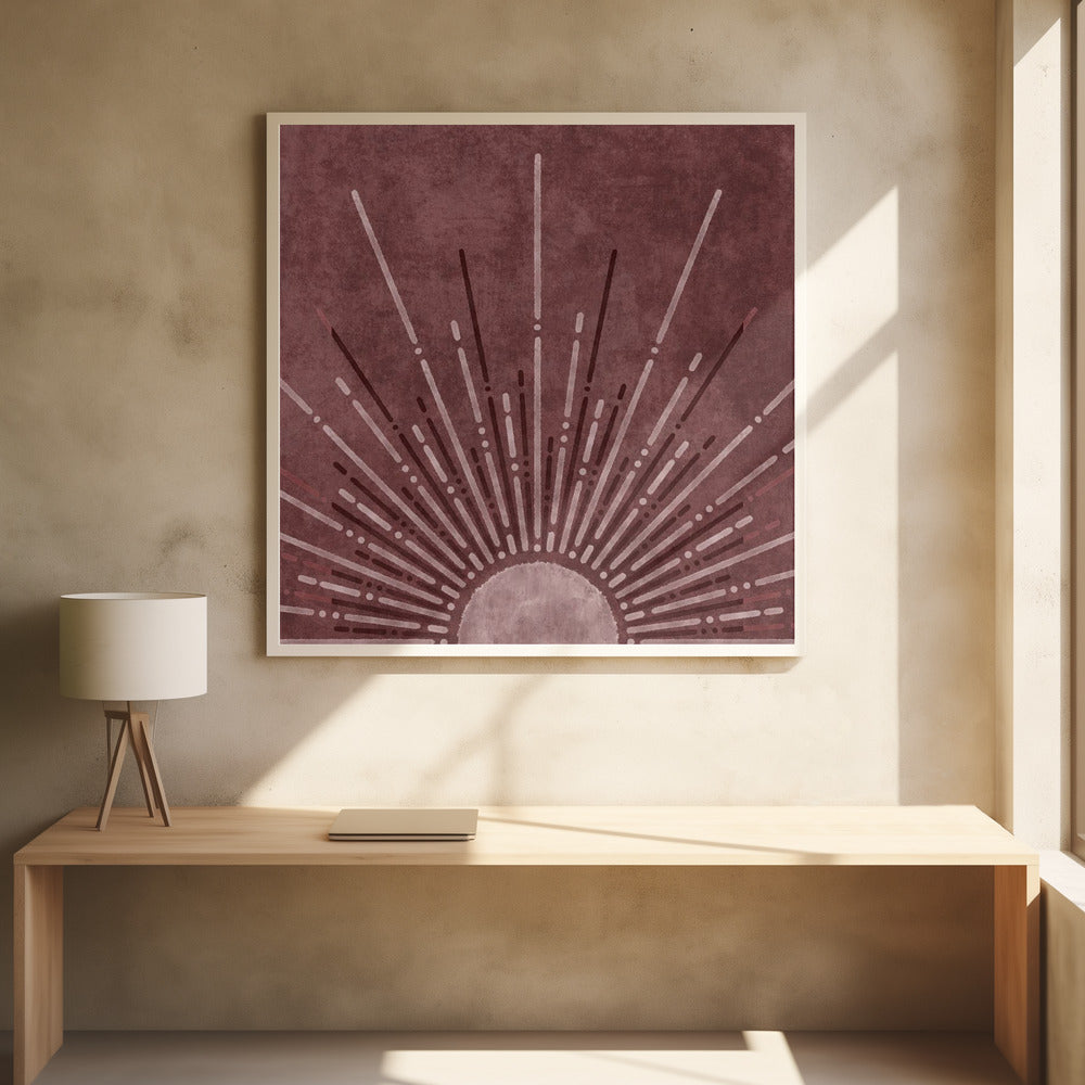 Visne Up Sun Poster