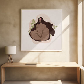 Beautiful Curvy B Lady 03 Poster