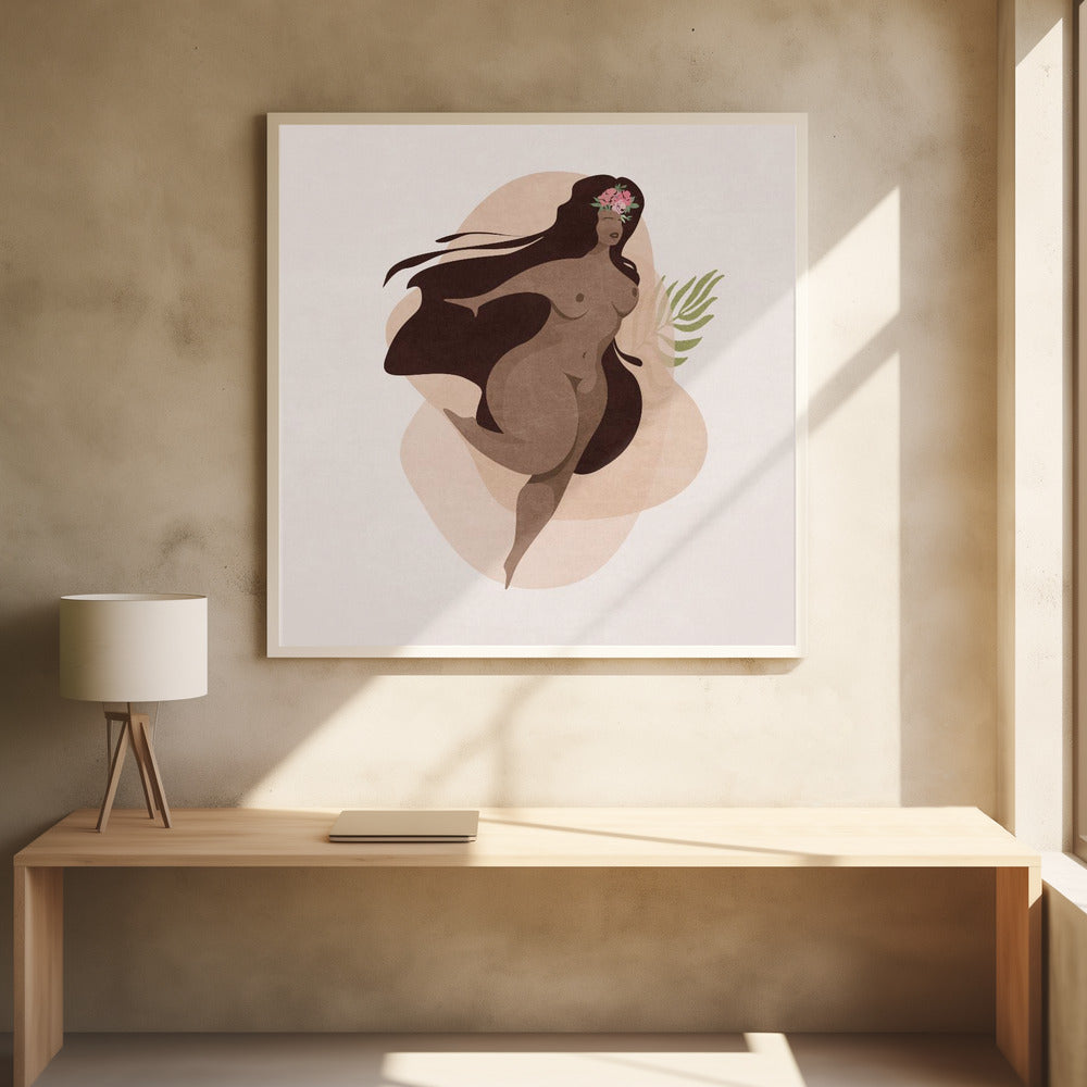 Beautiful Curvy Lady 01 Copy Poster