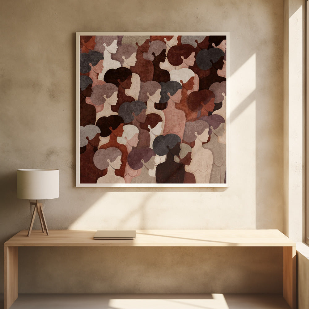 Absctract Terra Womens Poster