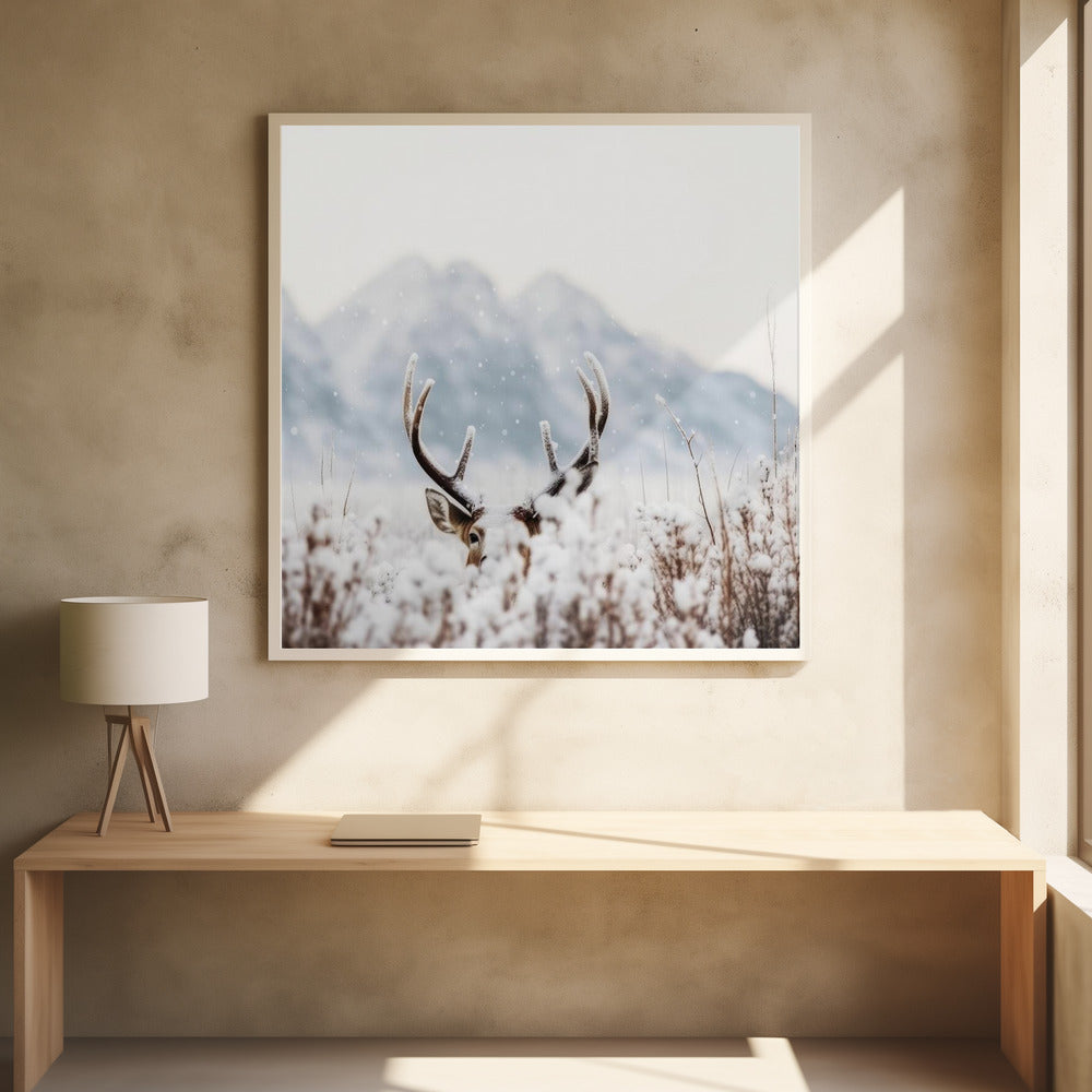 Shy Deer Poster