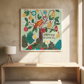 A Partridge in a Pear tree Poster