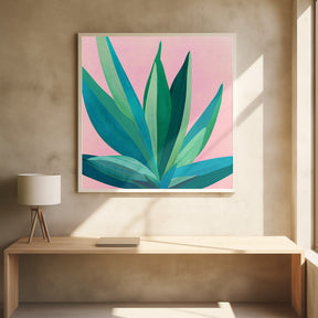 Colorful Agave 4 Poster