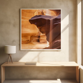 ANTELOPE CANYON Pouring Sand Poster