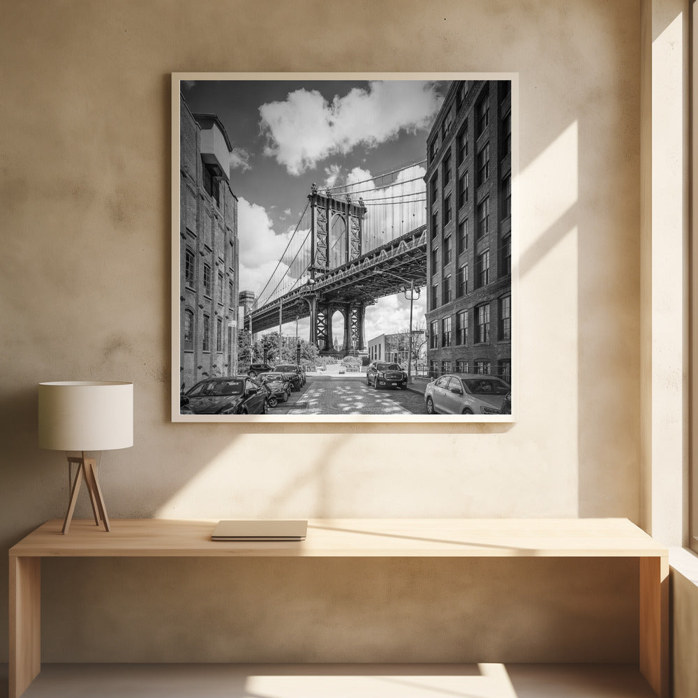 NYC Manhattan Bridge Poster