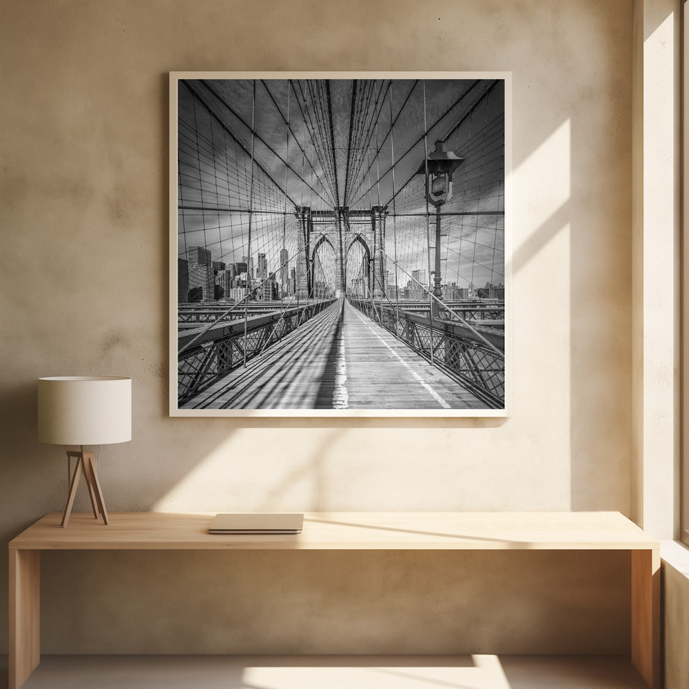 NYC Brooklyn Bridge Poster