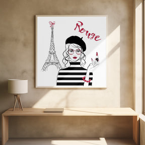 Paris Rouge Poster