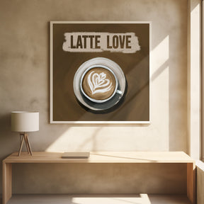 Latte Love Poster