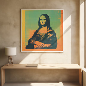 Mona Lisa Modern Poster