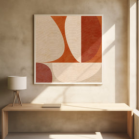 Autumn Mid Century Earthy3 Poster