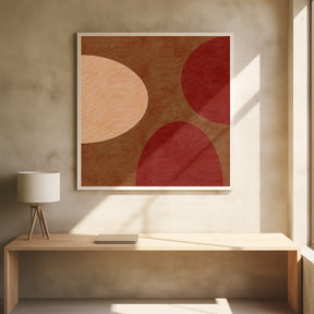 Autumn Mid Century Earthy 24 Poster