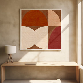 Autumn Mid Century  Earthy 14 Poster