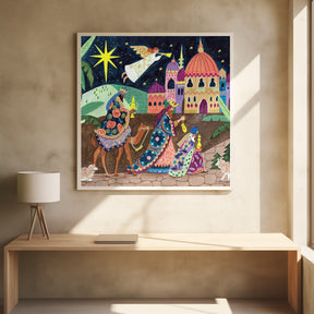 Three Wise Men in the night Poster