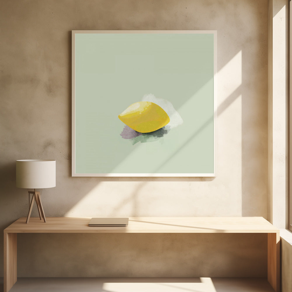 A lemon Poster