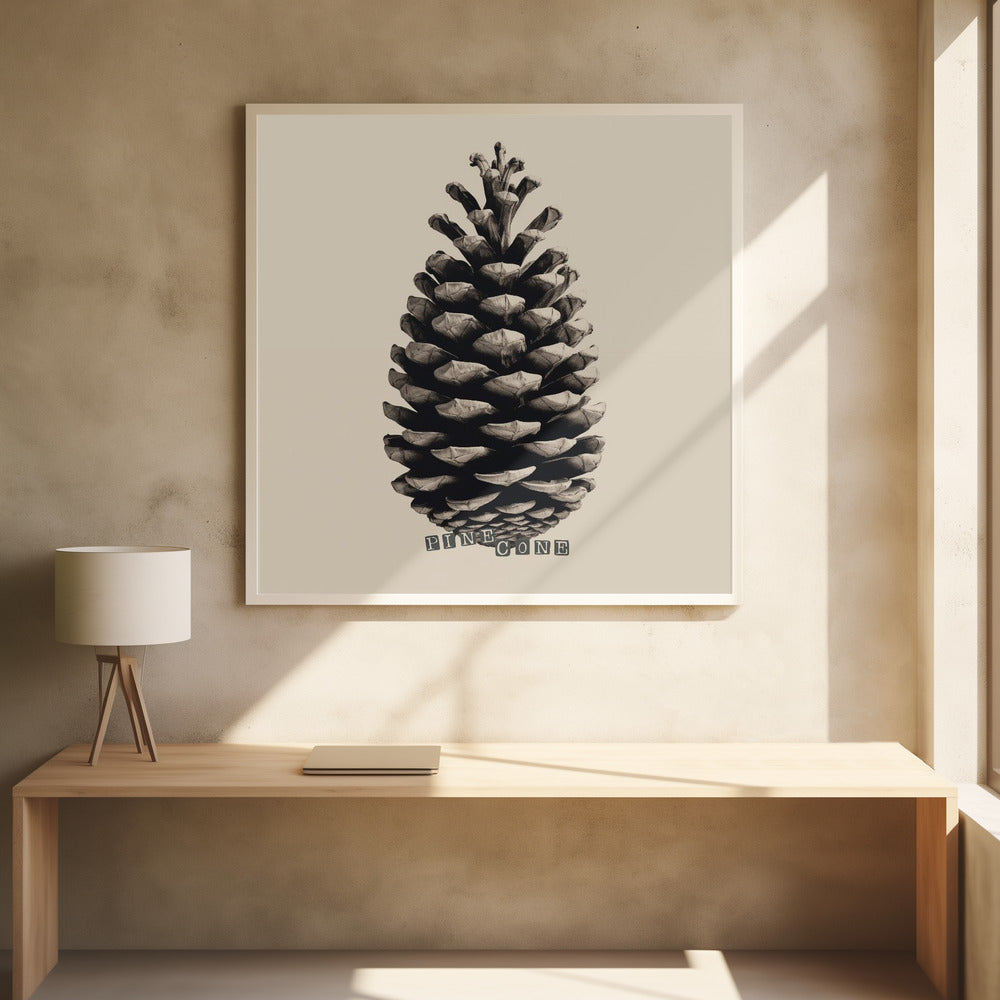 Pine Cone Poster