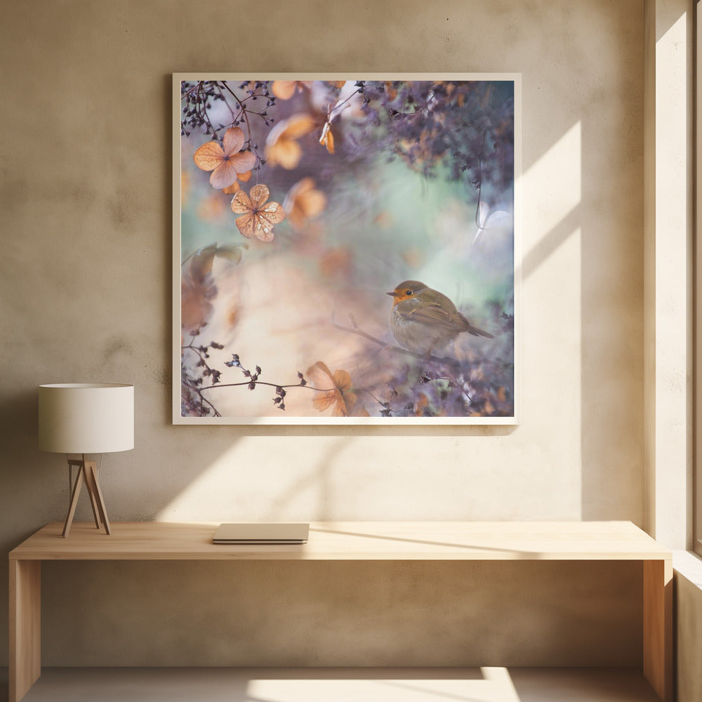 Hydrangea fantasy Poster