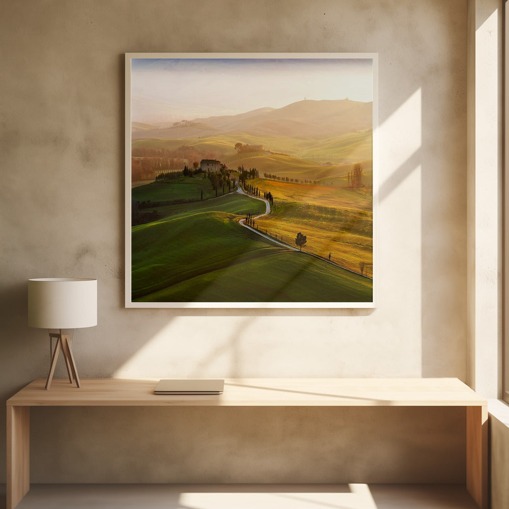 Val d\'Orcia Poster