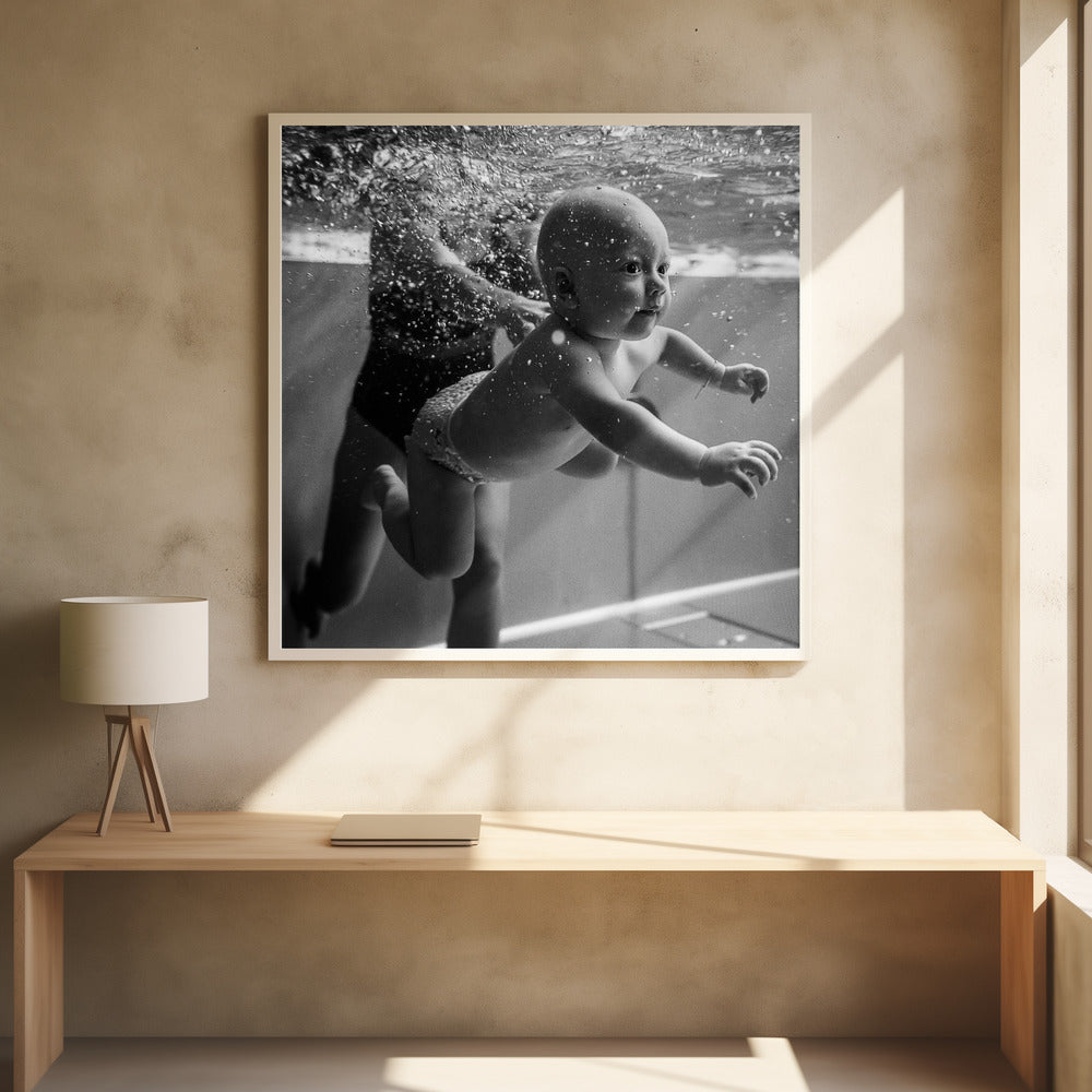 Underwater swimming Poster