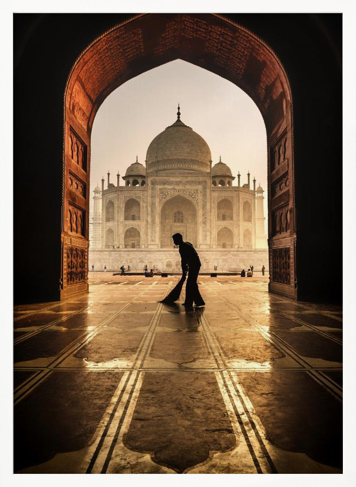 taj mahal cleaner Poster