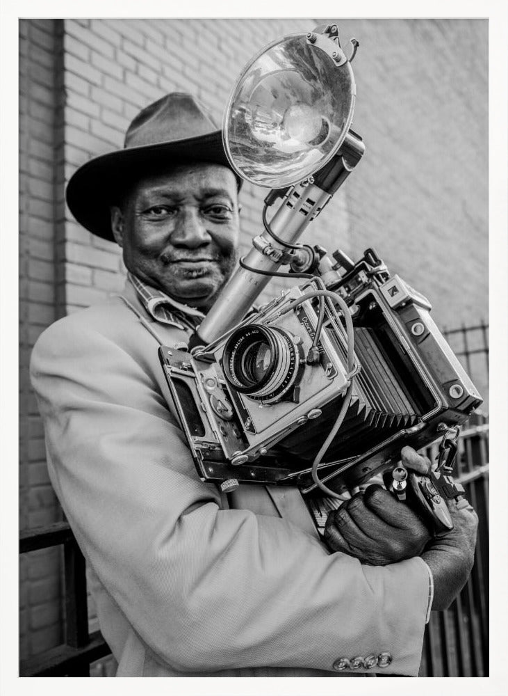 Mr.Louis Mendes/NYC-USA Street Photography Icon Poster