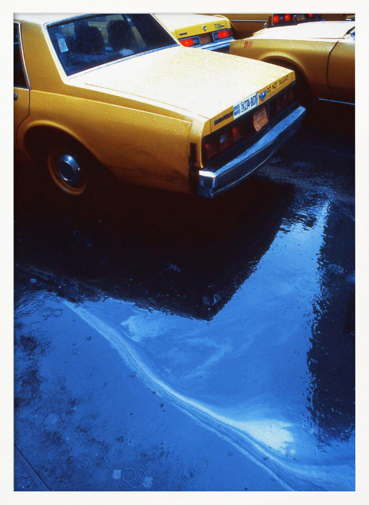 Yellow cabs (from the series &quot;New York Blues&quot;) Poster