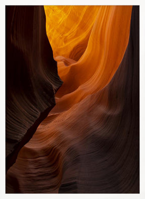 Antelope Canyon 3 Poster