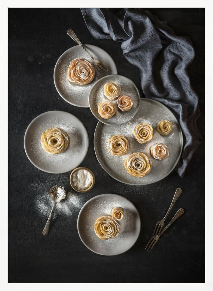 Apple roses tartlets Poster