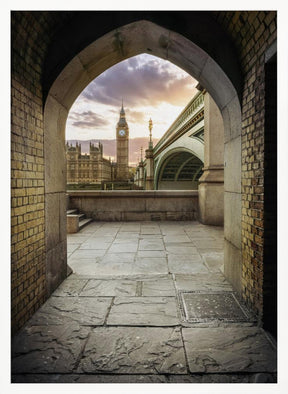 Westminster Tunnel Poster