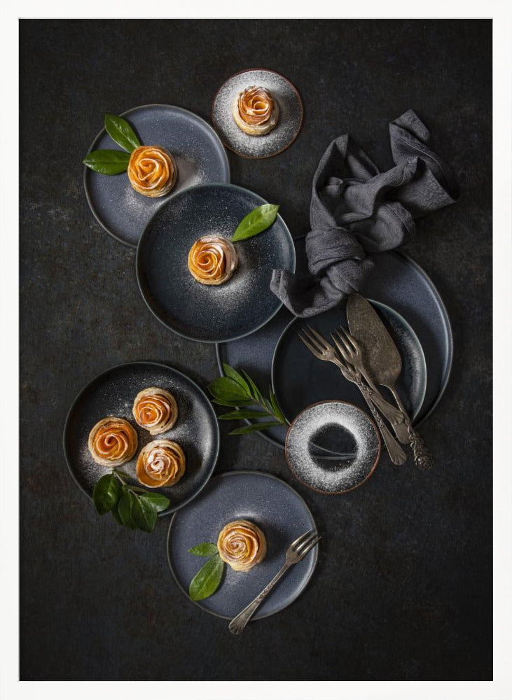 Pumpkin roses Poster