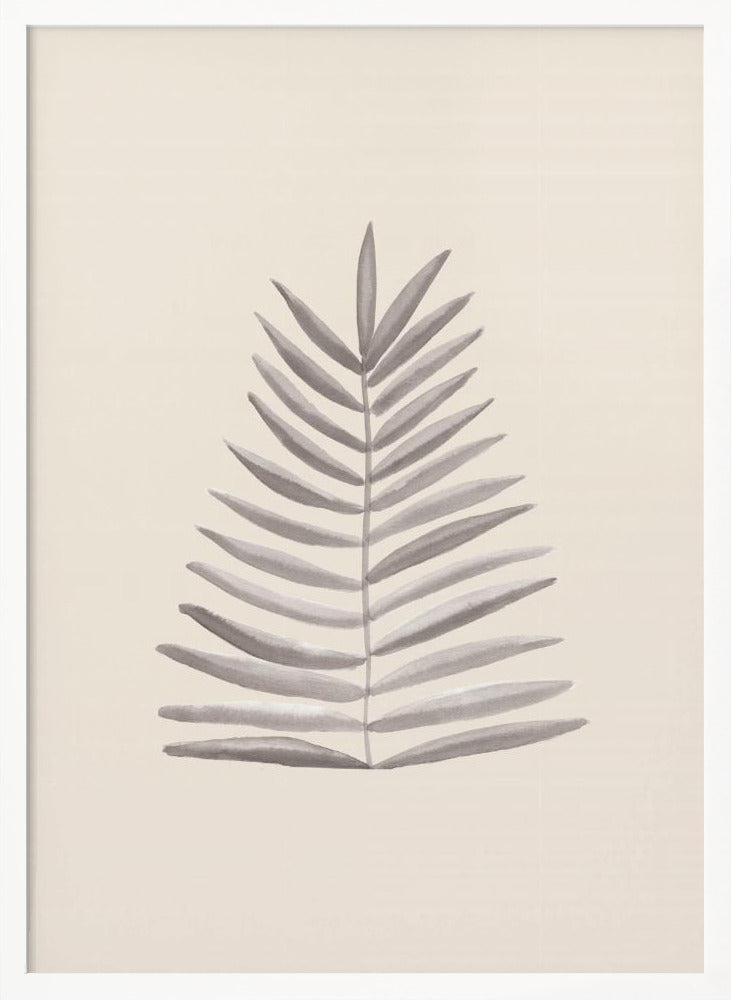 Palm Leaf Ink Poster