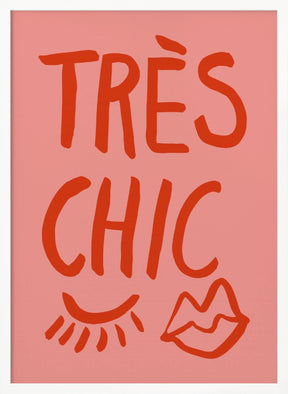 Très Chic Pink Poster