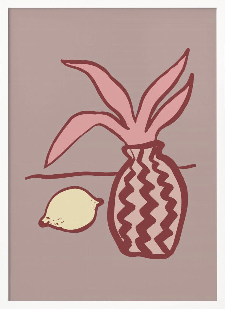 Pink Lemon Poster