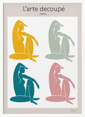 Four Figures Poster