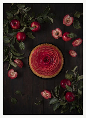 Redlove apples frangipane tart Poster