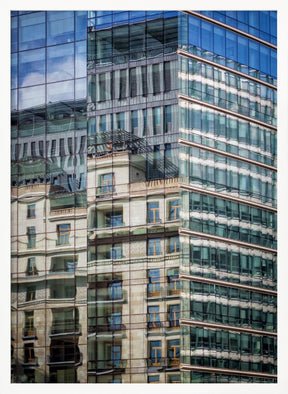 Reflected  facade Poster