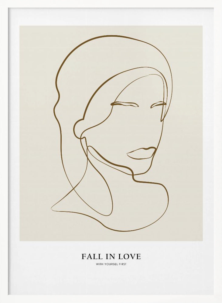 Woman portrait Poster