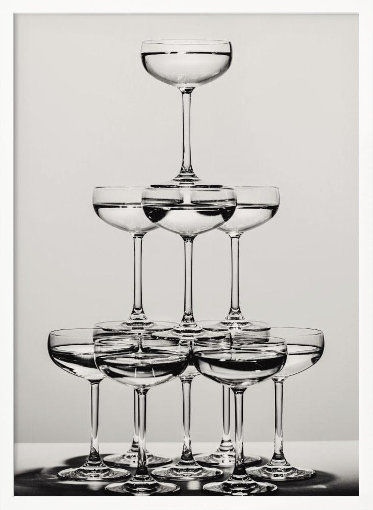 Champagne tower_6 Poster