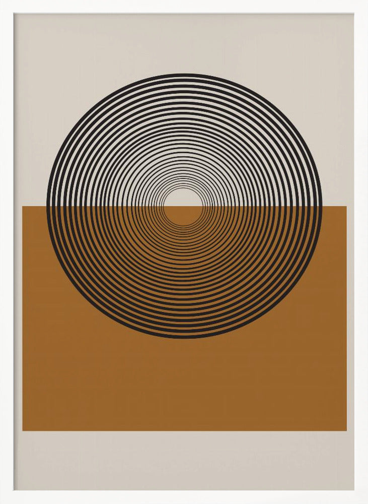 Retro Landscape Poster