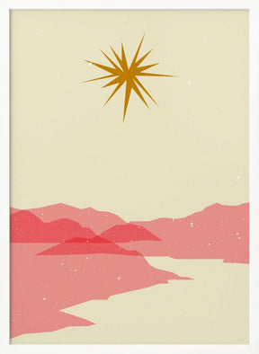 Sunny landscape Poster